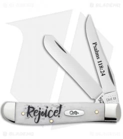 Case Knives Mini Trapper Embellished Smooth Natural Bone (6207 SS) - 60865