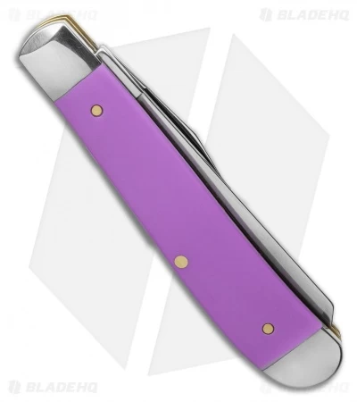 Case Knives Mini Trapper Knife Lilac Ichtus Synthetic (4207 SS) - 39163 6 Case Knives Mini Trapper Knife Lilac Ichtus Synthetic (4207 SS) - 39163 - Image 4