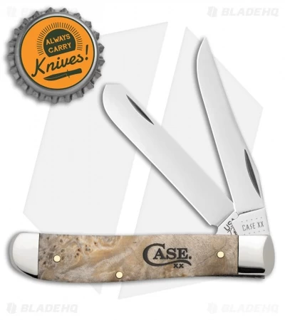 Case Knives Mini Trapper Pocket Knife 3.5" Smooth Box Elder (7207 SS) 16565 4 Case Knives Mini Trapper Pocket Knife 3.5" Smooth Box Elder (7207 SS) 16565 - Image 2