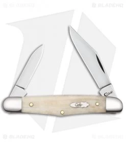 Case Knives Natural Bone Smooth Half Whittler (6208 SS)
