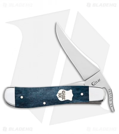 Case Knives RussLock® Knife Mediterranean Blue Bone (61953L SS) 11194 3 Case Knives RussLock® Knife Mediterranean Blue Bone (61953L SS) 11194