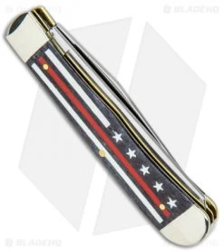 Case Knives Trapper Knife 4.125" Smooth Natural Bone Red Line Trapper (6254 SS) -Knives Shop Case Knives Trapper smooth Natural Bone Red Line Trapper SS 07310 BHQ 94664 jr side