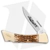 Case Large Lockback Hammerhead Knife 5" Peach Seed Jig Amber Bone (6159L SS) 1 Case Large Lockback Hammerhead Knife 5" Peach Seed Jig Amber Bone (6159L SS) -Knives Shop Case Large LB Hammerhead Peach Seed Jig Amber Bone SS 10725 BHQ 108222 jr
