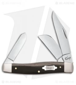 Case Large Stockman Traditional Knife 4.25" Black Micarta (10375 SS) 23132