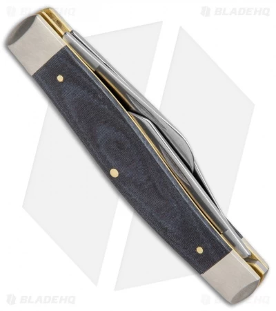 Case Large Stockman Traditional Knife 4.25" Black Micarta (10375 SS) 27732 5 Case Large Stockman Traditional Knife 4.25" Black Micarta (10375 SS) 27732 - Image 3