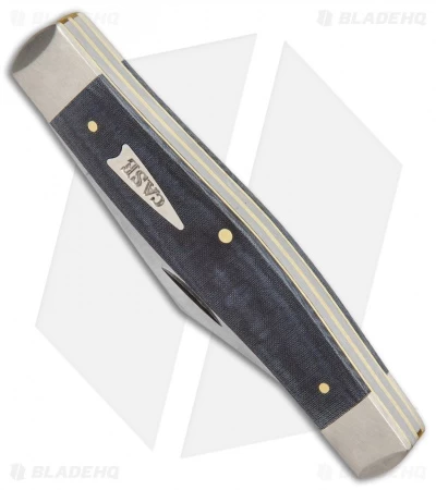 Case Large Stockman Traditional Knife 4.25" Black Micarta (10375 SS) 27732 4 Case Large Stockman Traditional Knife 4.25" Black Micarta (10375 SS) 27732 - Image 2