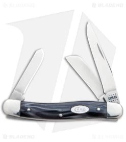 Case Medium Stockman Knife Black Pearl Kirinite (10318 SS) 23671