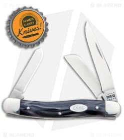 Case Medium Stockman Knife Black Pearl Kirinite (10318 SS) 23671 -Knives Shop Case Medium Stockman Black Pearl Kirinite SS BHQ 138428 jr bottlecap