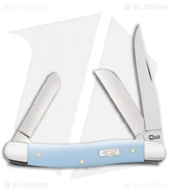 Case Medium Stockman Knife 3.25" Ichthus Smooth Ice (4344 SS) 23381