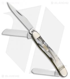 Case Medium Stockman Knife 3.625" Ivory Quartz Corelon (6318SS) 9318IQ