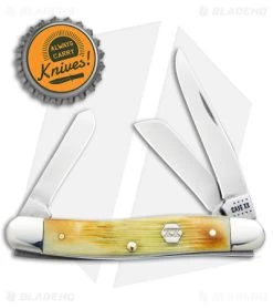 Case Medium Stockman Knife Burnt Cream Bone Barnboard Jig (2.5" Polish) 36721 9 Case Medium Stockman Knife Burnt Cream Bone Barnboard Jig (2.5" Polish) 36721 -Knives Shop Case Medium Stockman Knife Burnt Cream Bone Barnboard Jigged SS BHQ 138444 jr bottlecap
