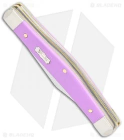 Case Medium Stockman Pocket Knife Lilac Synthetic (4344 SS) 39167 7 Case Medium Stockman Pocket Knife Lilac Synthetic (4344 SS) 39167 -Knives Shop Case Medium Stockman Lilac Synthetic SS BHQ 123205 jr spine