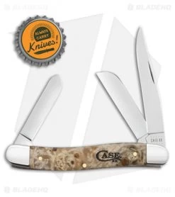 Case Medium Stockman Knife 3.625" Natural Box Elder (7318 SS) 16564 -Knives Shop Case Medium Stockman Natural Box Elder 16564 BHQ 108213 jr bottlecap