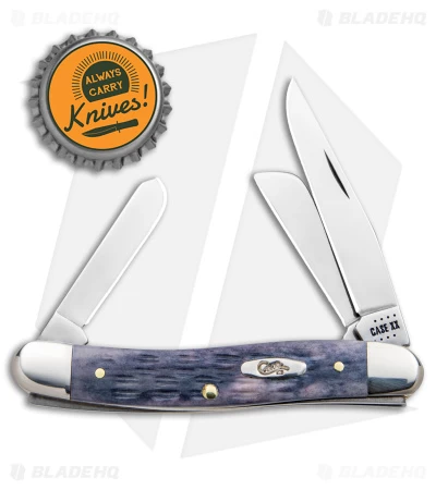 Case Medium Stockman Pocket Worn Gray Bone Crandall Jig (6318 CV) - 58413 6 Case Medium Stockman Pocket Worn Gray Bone Crandall Jig (6318 CV) - 58413 - Image 4