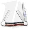 Case Medium Stockman Knife 3.625" Star Spangled Smooth Bone (6318 SS) 64136 -Knives Shop Case Medium Stockman Star Spangled Smooth Bone BHQ 72715 jr