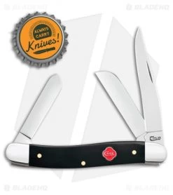 Case Medium Stockman Pocket Knife 3.625" Synthetic Black (2318 SS) 31271 -Knives Shop Case Medium Stockman Synthetic Black 31271 BHQ 100395 jr bottlecap