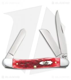 Case Medium Stockman Knife 3.625" Jigged Red Bone (6318 SS) 70129