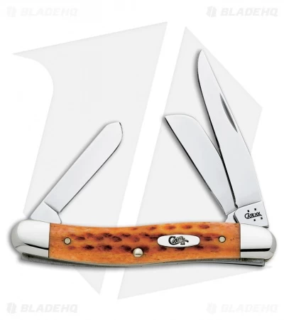 Case Medium Stockman Knife 3.625" Pocket Worn Harvest Orange Bone (6318SS) 7403 3 Case Medium Stockman Knife 3.625" Pocket Worn Harvest Orange Bone (6318SS) 7403