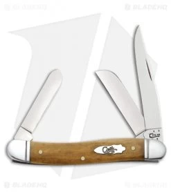 Case Medium Stockman Knife 3.625" Smooth Antique Bone (6318 SS) 58185