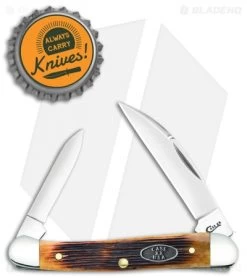 Case Mini Copperhead Knife 3.125" Antique Bone (62109W SS) 25152 -Knives Shop Case Mini Copperhead Antique Bone 25152 BHQ 101118 jr bottlecap