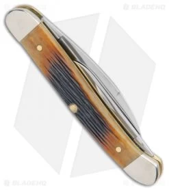 Case Mini Copperhead Knife 3.125" Antique Bone (62109W SS) 25152 -Knives Shop Case Mini Copperhead Antique Bone 25152 BHQ 101118 jr side