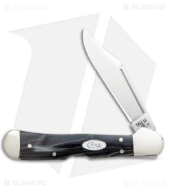 Case Mini CopperLock Knife Black Pearl Kirinite (2.7" Polish) 23676