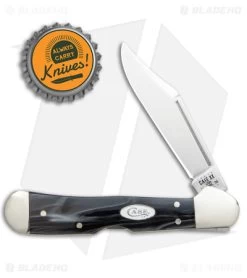 Case Mini CopperLock Knife Black Pearl Kirinite (2.7" Polish) 23676 -Knives Shop Case Mini Copperlock Black Pearl Kirinite SS BHQ 138433 jr bottlecap