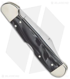 Case Mini CopperLock Knife Black Pearl Kirinite (2.7" Polish) 23676 -Knives Shop Case Mini Copperlock Black Pearl Kirinite SS BHQ 138433 jr side