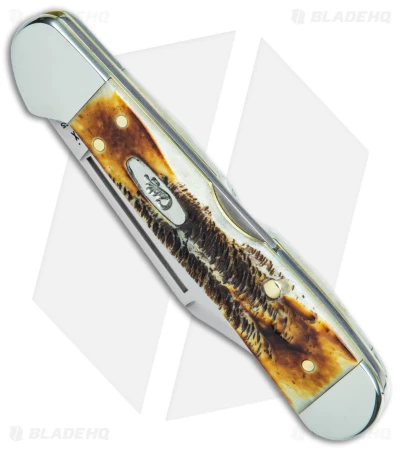 Case Mini CopperLock Knife 3.6" Case 6.5 BoneStag (6.51749L SS) 65327 4 Case Mini CopperLock Knife 3.6" Case 6.5 BoneStag (6.51749L SS) 65327 - Image 2