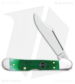 Case Mini Copperlock Pocket Knife 3.625" Sawcut Clover Bone (61749L SS) 23217