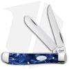 Case Mini Trapper 3.50" Blue Pearl SparXX Kirinite (10207 SS) 23432 -Knives Shop Case Mini Trapper Blue Pearl SparXX Kirinite SS 23432 BHQ 95069 jr