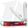 Case Mini Trapper Knife 3.5" Dark Red Bone (6207 CV) 31952 1 Case Mini Trapper Knife 3.5" Dark Red Bone (6207 CV) 31952 -Knives Shop Case Mini Trapper Dark Red Bone 31952 BHQ 122479 jr