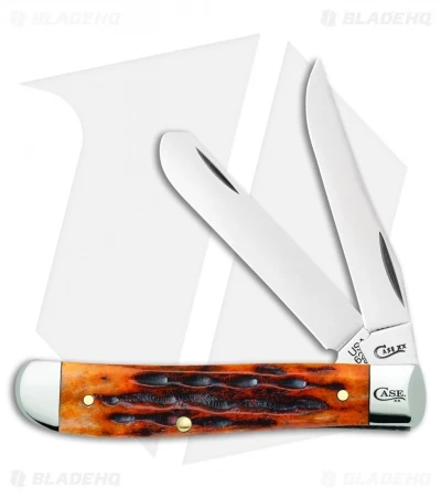Case Mini Trapper Knife 3.5" Deep Canyon Autumn Bone Jig (6207 SS) 10985 3 Case Mini Trapper Knife 3.5" Deep Canyon Autumn Bone Jig (6207 SS) 10985