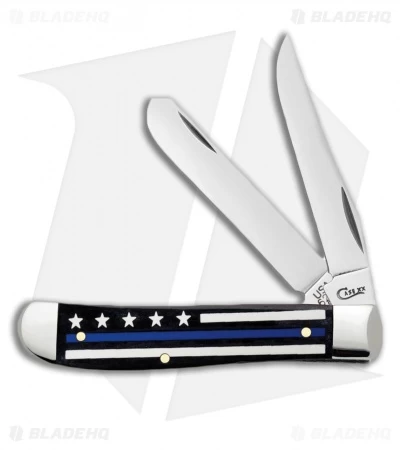 Case Mini Trapper Pocket Knife 3.5" Natural Bone Color Wash Flag (6207 SS) 06568 3 Case Mini Trapper Pocket Knife 3.5" Natural Bone Color Wash Flag (6207 SS) 06568