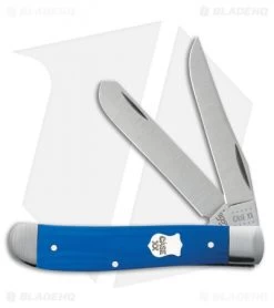 Case Mini Trapper Traditional Knife 3.5" Smooth Blue G-10 (10207 SS) 16741