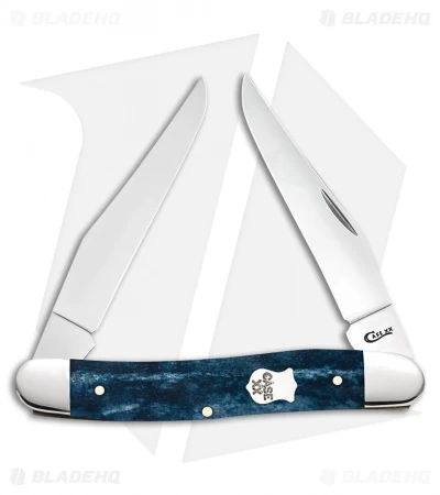 Case Muskrat Knife 3.875" Mediterranean Blue Bone (MUSKRAT SS) 11197 3 Case Muskrat Knife 3.875" Mediterranean Blue Bone (MUSKRAT SS) 11197