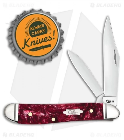 Case Peanut Pocket Knife 2.875" Burgundy Kirinite⢠(10220 SS) 23183 4 Case Peanut Pocket Knife 2.875" Burgundy Kirinite⢠(10220 SS) 23183 - Image 2