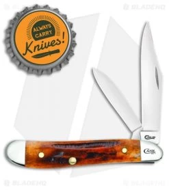 Case Peanut Knife 2.75" Deep Canyon Autumn Bone Jig (6220 SS) 10987 -Knives Shop Case Peanut Deep Canyon Autumn Bone 10987 BHQ 101090 jr bottlecap