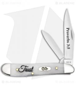 Case Peanut Embellished Smooth Natural Bone (6220 SS) 60867