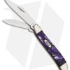 Case Peanut Pocket Knife 3.875" Purple Passion Corelon (9220 SS) 9220PP -Knives Shop Case Peanut purple passion BHQ 42519 er