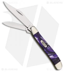 Case Peanut Pocket Knife 3.875" Purple Passion Corelon (9220 SS) 9220PP