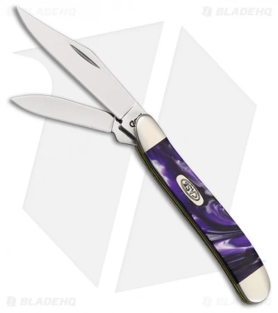 Case Peanut Pocket Knife 3.875" Purple Passion Corelon (9220 SS) 9220PP 3 Case Peanut Pocket Knife 3.875" Purple Passion Corelon (9220 SS) 9220PP