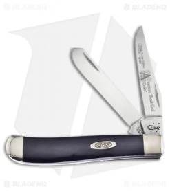Case Premier Edition Mini Trapper Knife 3.5" Black Corelon (9207SS) 9207ABC