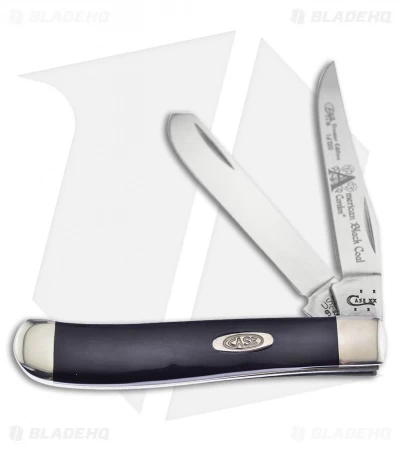Case Premier Edition Mini Trapper Knife 3.5" Black Corelon (9207SS) 9207ABC 3 Case Premier Edition Mini Trapper Knife 3.5" Black Corelon (9207SS) 9207ABC
