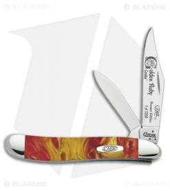 Case Premier Edition Peanut Knife 2.875" Golden Ruby Corelon 9220GR