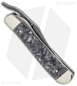 Case Russlock Liner Lock Knife 4.25" Harley-Davidson Black Kirinite (101953L CV) 8 Case Russlock Liner Lock Knife 4.25" Harley-Davidson Black Kirinite (101953L CV) -Knives Shop Case Russlock LL Harley Davidson Black Kirinite 52210 BHQ 95426 jr side