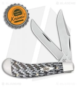 Case Saddlehorn Traditional Knife 3.375" White/Black CF/G-10 (TB102110 SS) -Knives Shop Case Saddlehorn Traditional White Black CF G 10 SS 38929 BHQ 108121 jr bottlecap