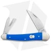 Case Seahorse Whittler Pocket Knife 4" Blue G-10 (10355WH SS) -Knives Shop Case Seahorse Whittler Pocket Blue G 10 SS BHQ 122347 jr