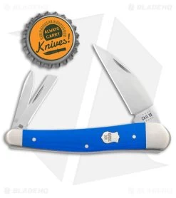 Case Seahorse Whittler Pocket Knife 4" Blue G-10 (10355WH SS) -Knives Shop Case Seahorse Whittler Pocket Blue G 10 SS BHQ 122347 jr bottlecap