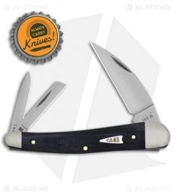 Case Seahorse Whittler Pocket Knife 4" Smooth Black Micarta (10355WH SS) 9 Case Seahorse Whittler Pocket Knife 4" Smooth Black Micarta (10355WH SS) -Knives Shop Case Seahorse Whittler Smooth Black Micarta 27733 BHQ 122375 jr bottlecap